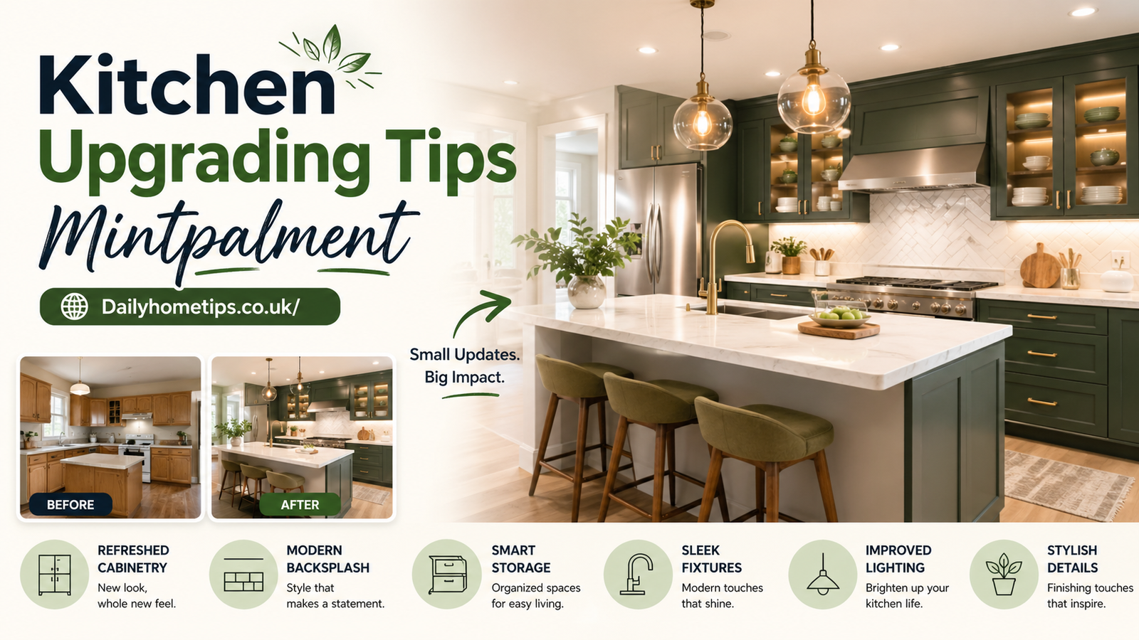 Kitchen Upgrading Tips Mintpalment